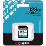 kingston sdg4-128gb 128gb sdxc canvas go plus gen4 200mb-s c10 uhs-ı u3 v30 hafıza kartı - Yok