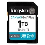 kingston sdg4-1tb 1tb sdxc canvas go plus gen4 200mb-s c10 uhs-ı u3 v30 hafıza kartı - Yok