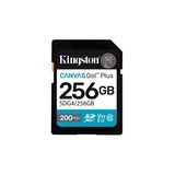 Kingston Sdg4 256 GB Sdxc Canvas Go Plus Gen4 200MB-s C10 Uhs-ı U3 V30 Hafıza Kartı