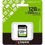 Kingston Sds3-128Gb 128Gb Sdxc Canvas Select Plus Gen3 150Mb-S C10 Uhs-I U1 V10 Hafıza Kartı
