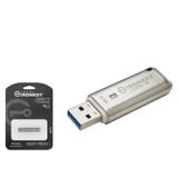 Kingstone KINGSTON IKLP50 16 GB USB 3.2 Gen 1 IronKey Locker+ 50 Flash Bellek Gümüş