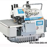 Kingtex SHJ-7005-D53-H16 5 İplik Kot Jeans Ve Bornoz Overlok (Üstten Transportlu)