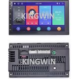 Kingwin 7 Inç Double Din 2 Din Android Carplay 4 GB Ram 64 GB Hafıza Multimedya Arka Kamera Hediye