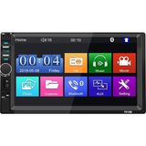 Kingwin 7 Inç Double Din Dokunmatik Ekranlı Bluetooth / Mirror Link / USB / Fm Destekli Oto Multimedya Teyp Arka Kamera Hediye