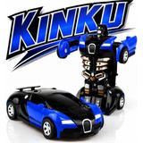 Kinku Oyuncak Otomatik Robota Dönüşen Araba - Mavi