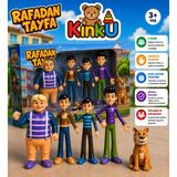 Kinku Rafadan Tayfa 5li Figür Seti Akın Kamil Köfte Hayri Mert Oyuncak 5 Figür Mahalle Meselesi - Sarı - Beyaz - Taba - Açık Kahverengi