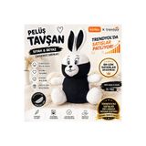 KİNKU Uyku Arkadaşım Uzun Kulak Bunny Peluş Tavşan 65 Cm OYUNCAK PELUŞ