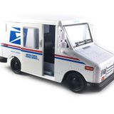 KinsFun ABD Posta Posta Kamyon USPS 1987 Grumman LLV 1:36 Ölçekli Kalıp Döküm Metal 5 İnç Model Oyuncak Kamyon