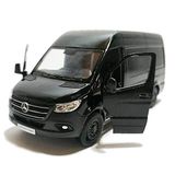 Kinsmart 1:48 Die-Döküm 2020 Mercedes-Benz Sprinter Van Araba Modeli ile Kutusu Koleksiyonu Oyuncak (Siyah)