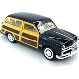 Kinsmart 1949 Ford Woody Wagon Çek Bırak 5ınch. Lisanslı Model Araba, Oyuncak Araba 1:40 - Renkli