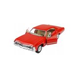 Kinsmart 1967 Chevrolet İmpala 1:34 Diecast Model Araba Kırmızı