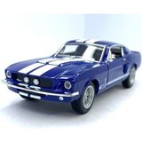Kinsmart 1967 Ford Shelby Gt - 500 - Çek Bırak 5inch. Lisanslı Model Araba, Oyuncak Araba 1:38
