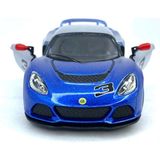 Kinsmart 2014 Lotus Exige S Çek Bırak Lisanslı Model Oyuncak Araba 1:32 - Mavi