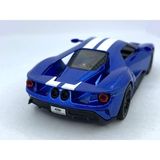 Kinsmart 2017 Ford Gt (Şeritli) Çek Bırak 5inch. Lisanslı Model Araba, Oyuncak Araba 1:38