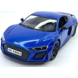 Kinsmart 2020 Audi R8 Coupe - Çek Bırak 5inch. Lisanslı Model Araba, Oyuncak Araba 1:36