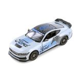 Kinsmart 2024 Ford Mustang Dark Horse, Mavi Livery Diecast Model Araba, Ölçekli Koleksiyon Oyuncak (gri)