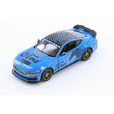 Kinsmart 2024 Ford Mustang Dark Horse, Mavi Livery Diecast Model Araba, Ölçekli Koleksiyon Oyuncak (Mavi)