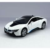 Kinsmart Bmw I8 - Çek Bırak 5inch. Lisanslı Model Araba, Oyuncak Araba 1:36