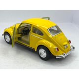 Kinsmart Çekbırak 1967 Volkswagen Classical Beetle Oyuncak Araba - Sarı