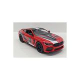 Kinsmart Dianomi 1:38 ölçek BMW M8 COMPETİTİON COUPE LİVERY EDİTİON//13 CM ÇEK BIRAK METAL ARABA