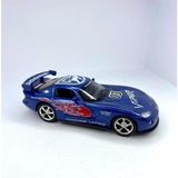 Kinsmart Dodge Viper Gtsr ( Alev Desenli) Çek Bırak 5inch Lisanslı Model Araç, Oyuncak Araba