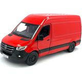 Kinsmart Mercedes-Benz Sprinter - Çek Bırak 5inch. Lisanslı Model Araba, Oyuncak Araba 1:48
