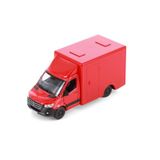 Kinsmart Mercedes Sprinter Metal Diecast Kamyonet, Beyaz, Çek Bırak Oyuncak Araç (Kırmızı)