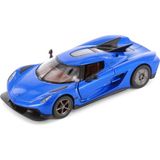Kinsmart Metal Çek Bırak Araba Koenigsegg Jesko Absolut 1/36 Ölçekli - Mavi