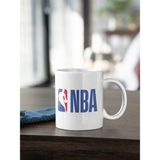 Kio Tasarım Nba Abd Basketbol Ligi Logo Baskılı Beyaz Kupa