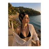 kios ticaret Siyah Payetli El Örgüsü Saç Filesi | Boncuklu Tığ İşi Bone Bandana