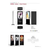 Kiosk Diğital Ekran - Siyah - Gümüş
