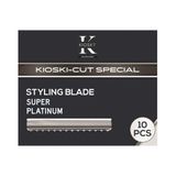 Kioski Premium Saç Ustura Jileti (Kaydırmalı Uzun Süre Kullanım) 10'lu Paket