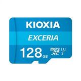 Kioxia 128 GB Exceria Micro SDHC UHS-1 Hafıza Kartı (100MB/sn)