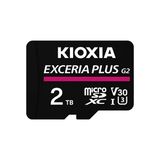 Kioxia 2tb Exceria Plus G2 Micro Sdxc 4K,U3,V30, A1 Hız Sınıfı Class-10 Hafıza Kartı (LMPL2M002TG2)