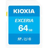 KIOXIA EXCERIA 64GB SD Hafıza Kartı UHS-I Class 10 100MB/sn Yüksek Hızlı Depolama