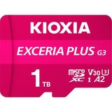 Kioxia Exceria Plus G3 LMPL3M001TG2 Class 10 UHS-I U3 A1 V30 1 TB Micro SD Kart