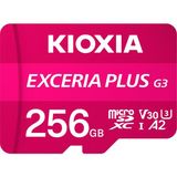 Kioxia Exceria Plus G3 LMPL3M256GG2 Class 10 UHS-I U3 A1 V30 256 GB Micro SD Kart