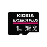 Kioxia Exceria Plus LMPL1M001TG2 Class 10 Uhs 1 TB microSD Kart UHS-I U3 A1 V30 Hızlı Okuma Yazma ve Dayanıklı Tasarım