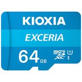 Kioxia Fla 64gb Exceria Microsd Uhs1 R100 Hafıza Kartı