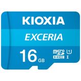 Kioxia LMEX1L016GG2 16 GB Micro SDHC U1/C10 UHS-1 Kart