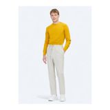 Kip Açık Düz Dokuma Jogging Fit Casual Pantolon, 30, 52204, Bej, Erkek