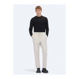 Kip Açık Düz Dokuma Jogging Fit Casual Pantolon, 30, 52208, Bej, Erkek