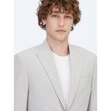 Kip Açık Gri Düz Slim Fit Takım Elbise - 6 Drop - 56