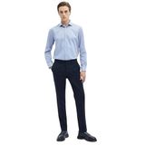 Kip Düz Dokuma Fitted Fit Klasik Pantolon, 54, 49229, Lacivert, Erkek