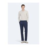 Kip Düz Dokuma Fitted Fit Klasik Pantolon, 60, 52309, Lacivert, Erkek