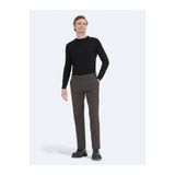 Kip Düz Dokuma Regular Fit Casual Pamuk Karışımlı Pantolon, 30, 52479, Haki, Erkek