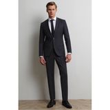 Kip Erkek Takım Elbise Slım Fit TKM-280 - 56 - Siyah
