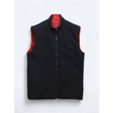 Kip Kırmızı Regular Fit Dik Yaka Casual Örme Çift Taraflı Spor Yelek
