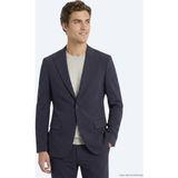 Kip Koyu Gri Düz Modern Fit Örme Takım Elbise - 6 Drop - 54