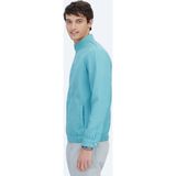 Kip Nil Yeşili Regular Fit Dik Yaka Casual Dokuma Mont - XL
